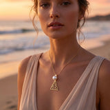 Broome Pearl 18ct Kimberley Diamond Staircase Pendant