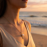 Broome Pearl Cable Beach 9ct Gold Pendant