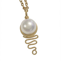 Broome Pearl Cable Beach 9ct Gold Pendant