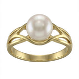 Timeless & Lustrous Cultured Freshwater Pearl Ring