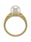 Timeless & Lustrous Cultured Freshwater Pearl Ring