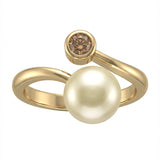 Broome Pearl 9ct Kimberley Diamond Ring