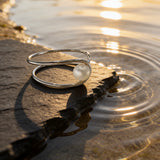 Cultured Freshwater Sterling Silver Cuff Bracelet