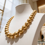 Golden South Sea Circle Pearl Strand