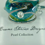 Broome Pearl Sterling Silver Cubic Zirconia Bangle