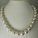 Broome Pearl Oval Strand 9ct Ball Clasp