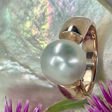 9ct Rose Gold Broome Pearl Ring