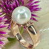 9ct Rose Gold Broome Pearl Ring