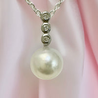 Broome Pearl Moonrise Earrings and Pendant