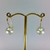 Broome Pearl 9ct Hook Earrings