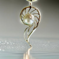 Broome Pearl Sterling Silver Mangrove Pendant