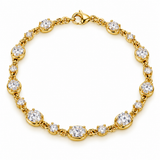 Lab Grown Diamond Gold 14ct Tennis Bracelet