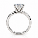 1.2ct Lab Grown Diamond Brilliant Round Cut Ring