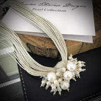 Cultured Freshwater Pearl Multi Strand Necklace