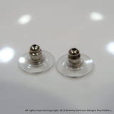 South Sea Pearl Earring Studs white gold - Broome Staircase Designs Pearl Gallery - 2