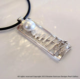 Staircase to the Moon Pearl Pendant