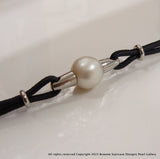 Cultured Pearl leather Bracelet