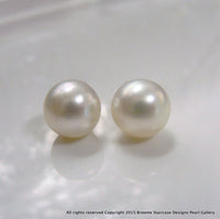 Broome Pearl Earrings 9ct - Broome Staircase Designs Pearl Gallery - 2