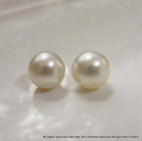 Broome Pearl Earrings Studs 9ct Round - Broome Staircase Designs Pearl Gallery - 3