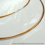 Multi Wire Choker Necklace - Broome Staircase Designs Pearl Gallery - 2