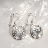 Boab Tree Earrings Round - Broome Staircase Designs Pearl Gallery - 3