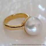 Broome South Sea Pearl Gold Ring