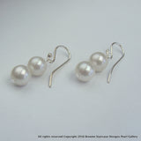 Broome Pearl Earrings Sterling Silver