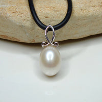 Cultured Freshwater Pearl Pendant Sterling Silver