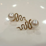 Staircase to the Moon Pearl Earrings (9cty) - Broome Staircase Designs Pearl Gallery - 1