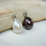 Cultured Freshwater Pearl Pendant Sterling Silver