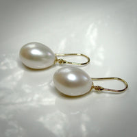 Cultured Freshwater Pearl 9ct Gold Earrings