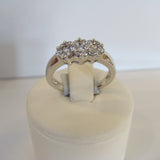 Diamond Engagement Ring 18ct white gold - Broome Staircase Designs Pearl Gallery - 1