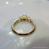 Diamond Engagement Ring 18ct yellow gold - Broome Staircase Designs Pearl Gallery - 3