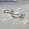 Cultured Freshwater White Pearl Earring Hooks