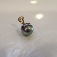 9ct Tahitian Pearl Pendant - Broome Staircase Designs Pearl Gallery