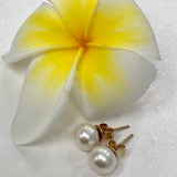 Cultured Freshwater Pearl 9ct Earring Studs