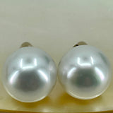 Cultured Broome Pearl 9ct Stud Earrings