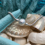 Sterling Silver Broome Pearl Bracelet