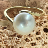 9ct Broome Pearl Ring 'Riptide Ring'