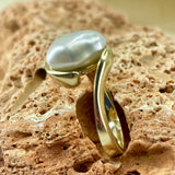9ct Broome Keshi Kimberley Pearl Pankina Ring