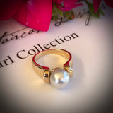 9ct Gold Broome Pearl Ring