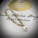 9ct Gold Broome Pearl Bracelet