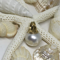 18ct Broome Pearl Pendant