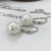 Cultured Freshwater Pearl Earrings 9ct White Gold