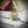 9ct Golden South Sea Pearl Pendant