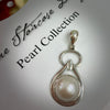 Stunning Aztec Style Mabe Cultured Pearl Pendant