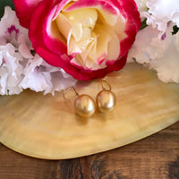 9ct Broome Pearl Earrings