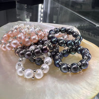 Stretchy Cultured Freshwater Pearl Ring