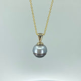 9ct Gold Tahitian Pearl Pendant 