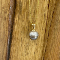 9ct Gold Tahitian Pearl Pendant